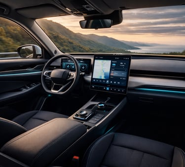 Interior tecnológico do Haval H6 mostra como os carros chineses no Brasi