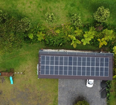 Energía renovable con paneles solares para un futuro sostenible