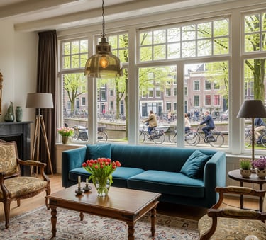 an apartment for rent in Amsterdam for expatriates, relocation services