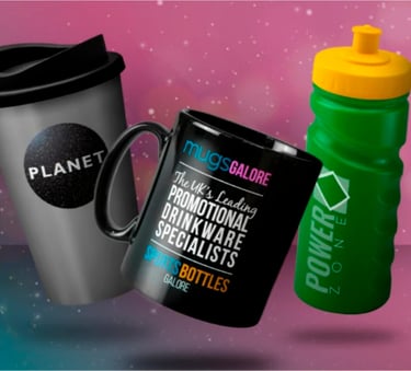 Mugs Glassware & Sports Bottles