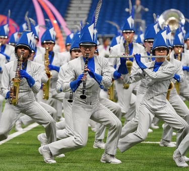 A link to the marching band project page on bandScores