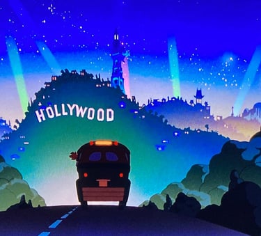 Cats Don't Dance Bus to Hollywood