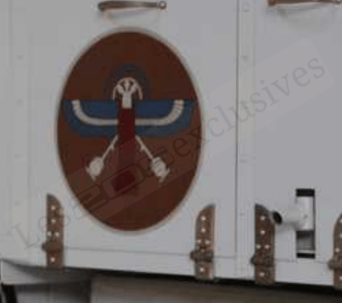 embleme citroen scarabée d'or 1922