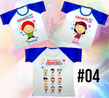 Remera para egresaditos de Jardin de Infantes