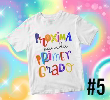 Remera para egresaditos de Jardin de Infantes