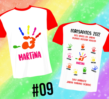 Remera para egresaditos de Jardin de Infantes