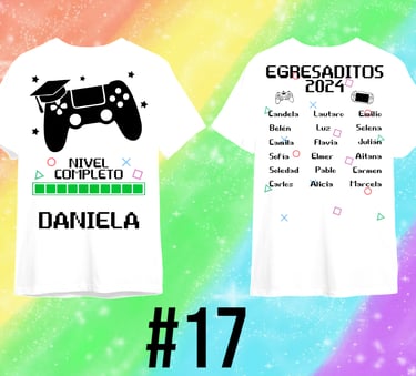 Remera para egresaditos de Jardin de Infantes