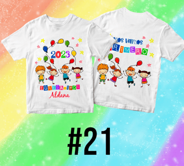 Remera para egresaditos de Jardin de Infantes