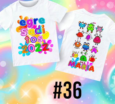 Remera para egresaditos de Jardin de Infantes