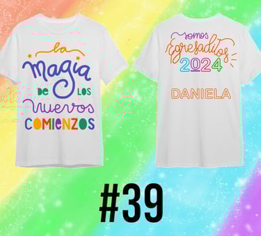 Remera para egresaditos de Jardin de Infantes