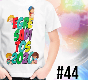 Remera para egresaditos de Jardin de Infantes