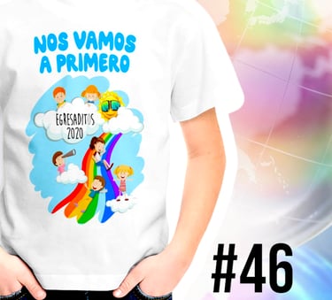 Remera para egresaditos de Jardin de Infantes