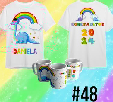 Remera para egresaditos de Jardin de Infantes