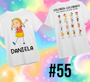 Remera para egresaditos de Jardin de Infantes