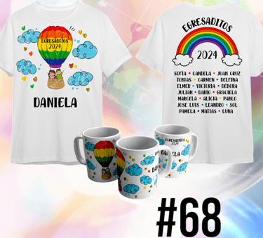 Remera para egresaditos de Jardin de Infantes