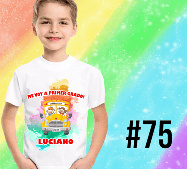 Remera para egresaditos de Jardin de Infantes