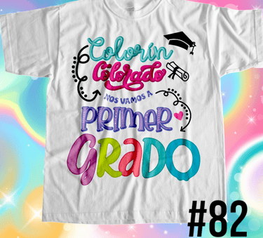 Remera para egresaditos de Jardin de Infantes