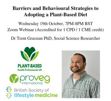 Barriers and Behavioural Strategies to Adopting a Plant-Based Diet