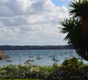 Vue de notre var brasserie vue mer à saint-malo