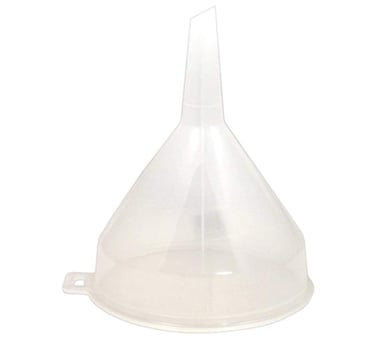 a clear plastic funneled funneled funneled funneled funneled funneled funnel