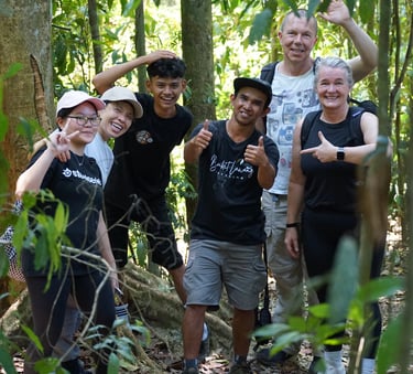 Half day jungle trek in bukit lawang