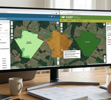 como evitar sobreposição de áreas no car ou sigef incra