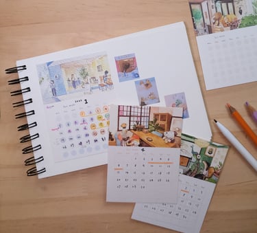 calendar cards