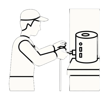 Personal de soporte técnico de ARGOTECH dando mantenimiento a un equipo de conectividad WIFI en Tijuana