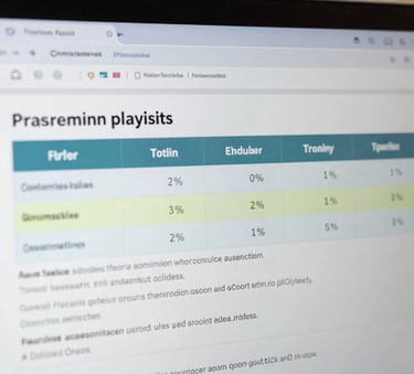 A close-up photography shot of a high-quality digital screen displaying a professional academic plagiarism report with highlighted text and percentage indicators, set against a blurred background of a South Asian university library.