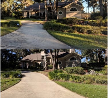 Driveway pressure washing service in Land O' Lakes, FL