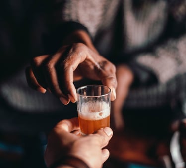 Sahraoui tea welcoming Dakhla Morocco