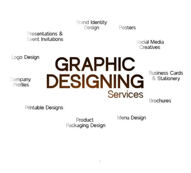 Professional graphic design and video editing services by The Gravids creative agency