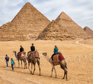 The Egyptian Pyramids Camel Ride Tour