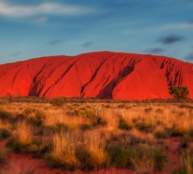 Uluru at sunrise