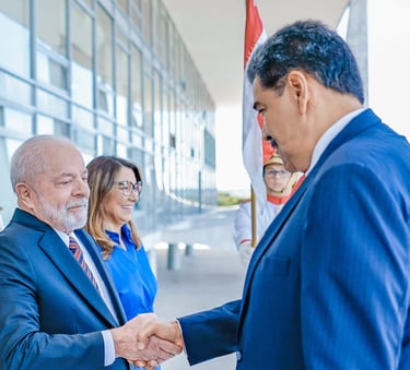 Lula da Silva e Maduro