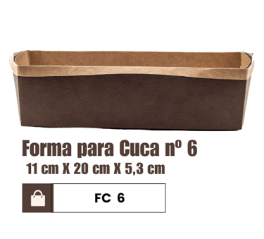 Forma de papel para Cuca