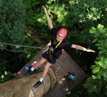 phuket teenagers hanuman world zip lining