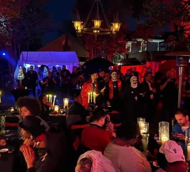 Outdoor decor and themed party planning.