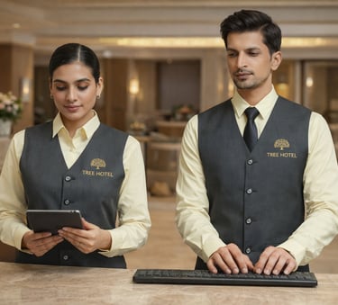 Hospitality uniform supplier in India