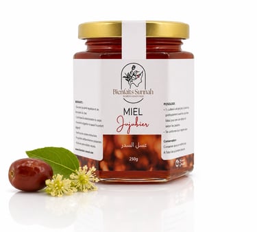 Miel de Sidr Jujubier naturel certifié ONSSA - Bienfaits Sunnah Maroc