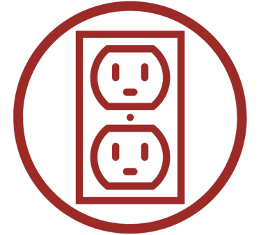 electrical outlet icon