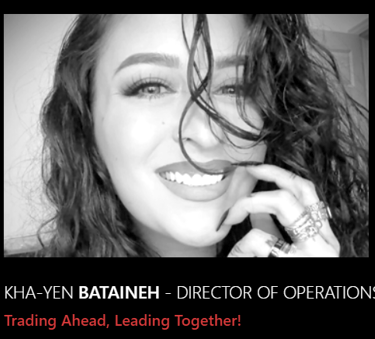 Kha-Yen Bataineh Daytraders Director of operations