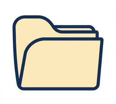 an icon of file board