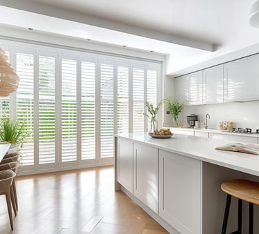 Tracked Shutter Installation | Affordable Plantation Shutters Twickenham