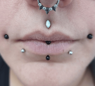 piercing pau medusa labret septum
