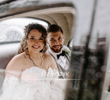 Rainy days are not a problem, and actually add an element of romance to the big day.