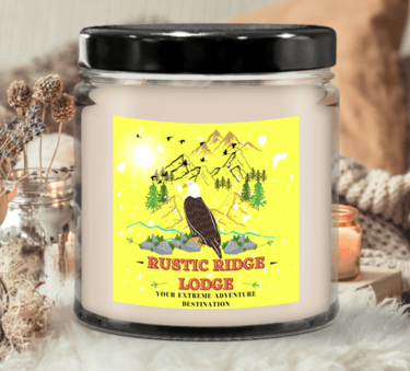 a candle that is sitting on a table