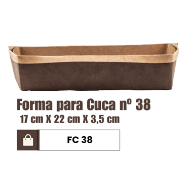 forma descartável para bolo