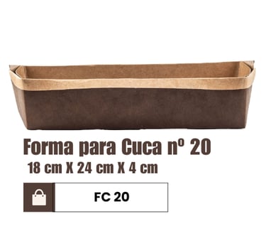 forma descartável para bolo