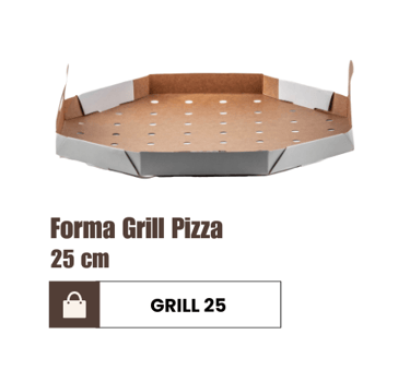 forma descartável para pizza
